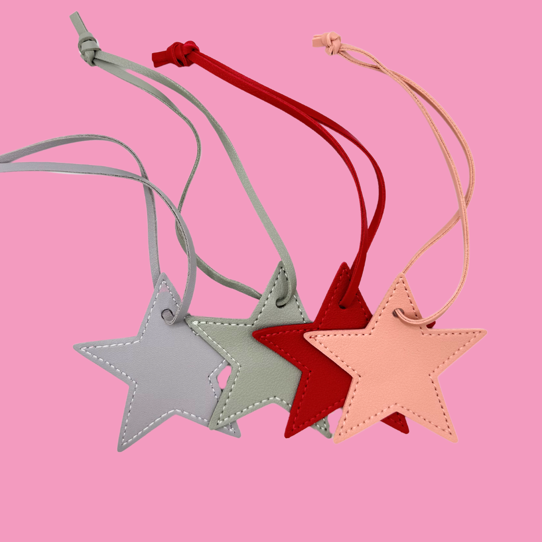 Leather Star Charm
